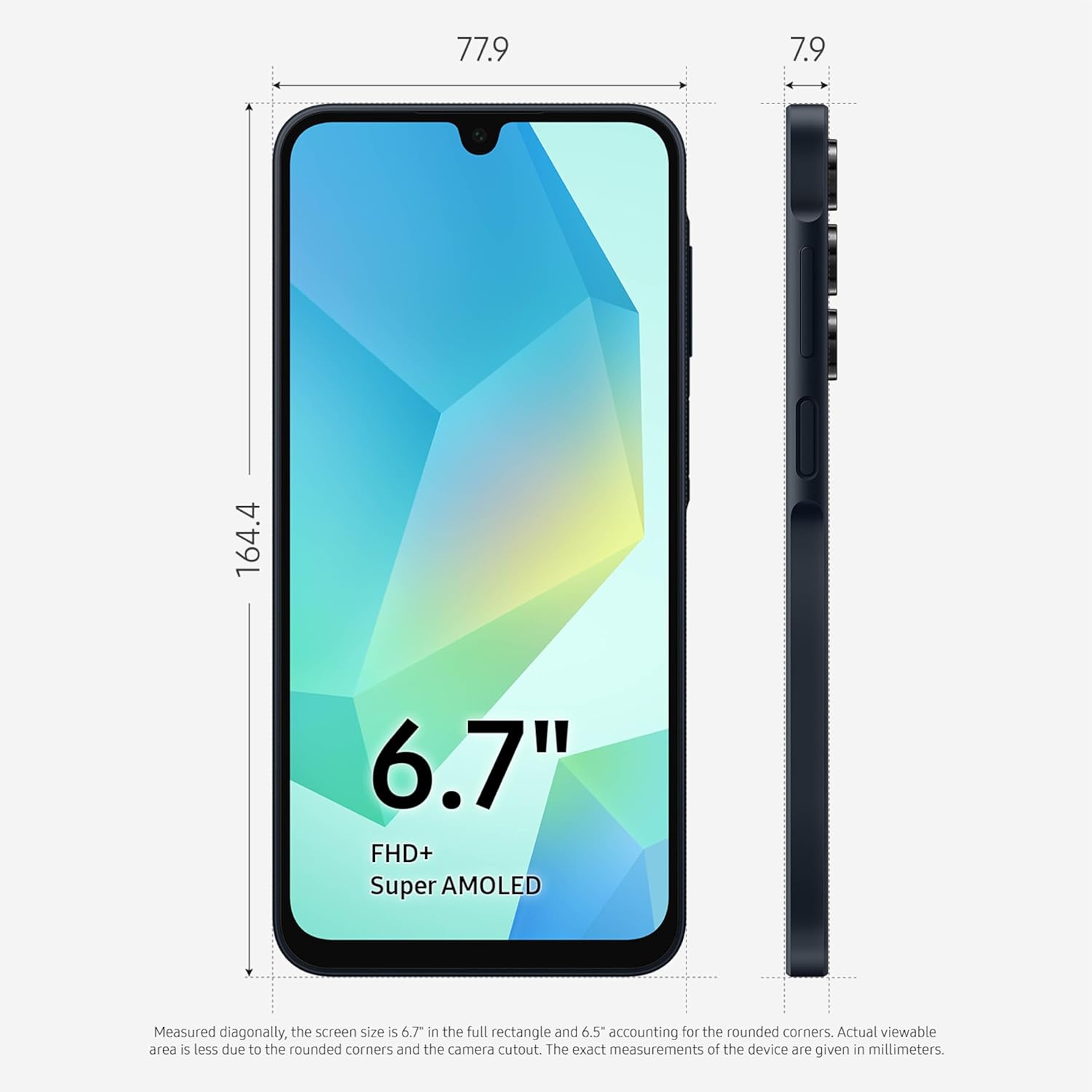 Samsung Galaxy A16 Phone, 128 GB, 6 GB, 6.7