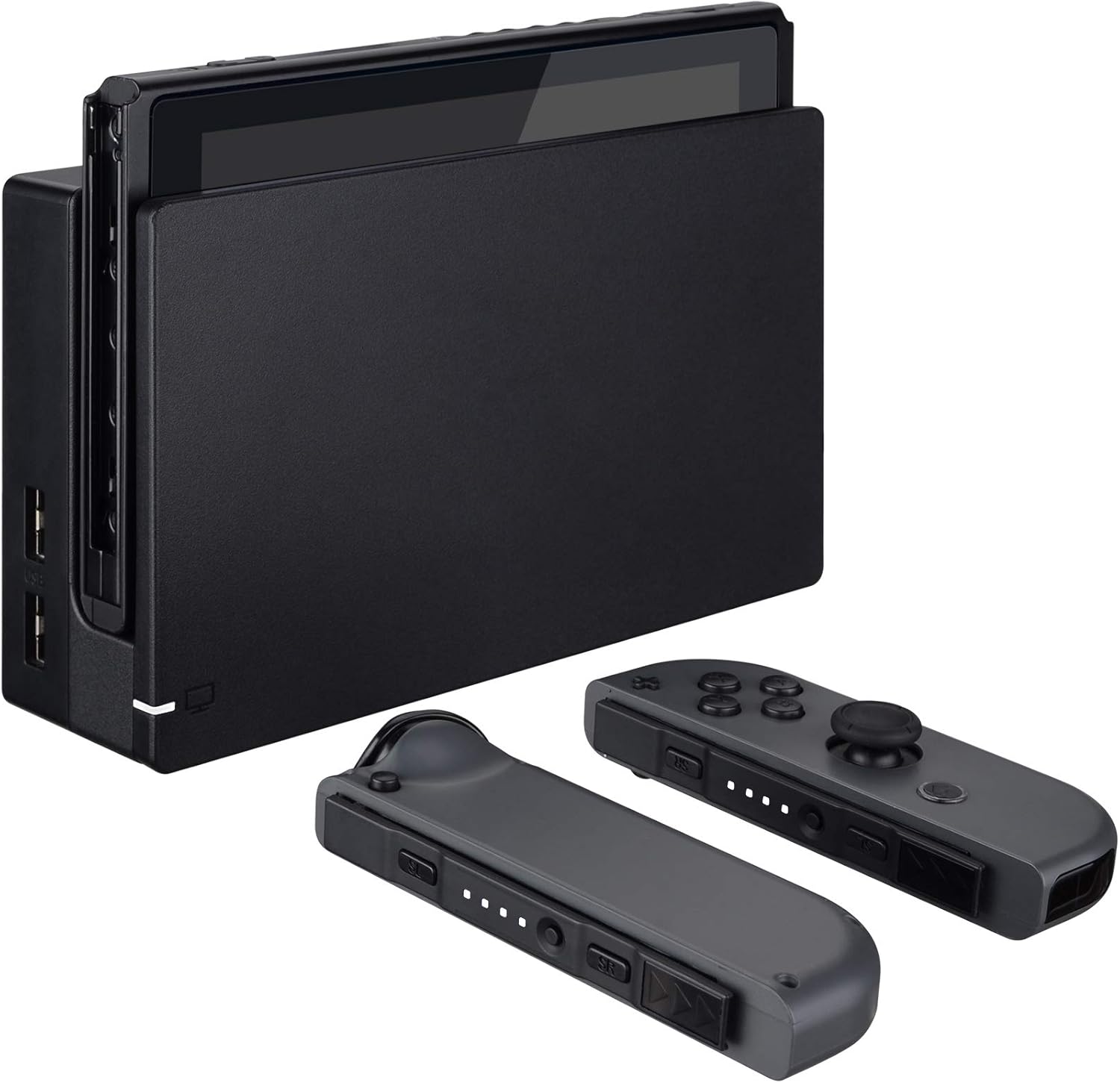 eXtremeRate Firefly LED Tuning Kit for Nintendo Switch Dock NS Left Right SL SR Buttons Ribbon Flex Cable Indicate Power LED - Cool White