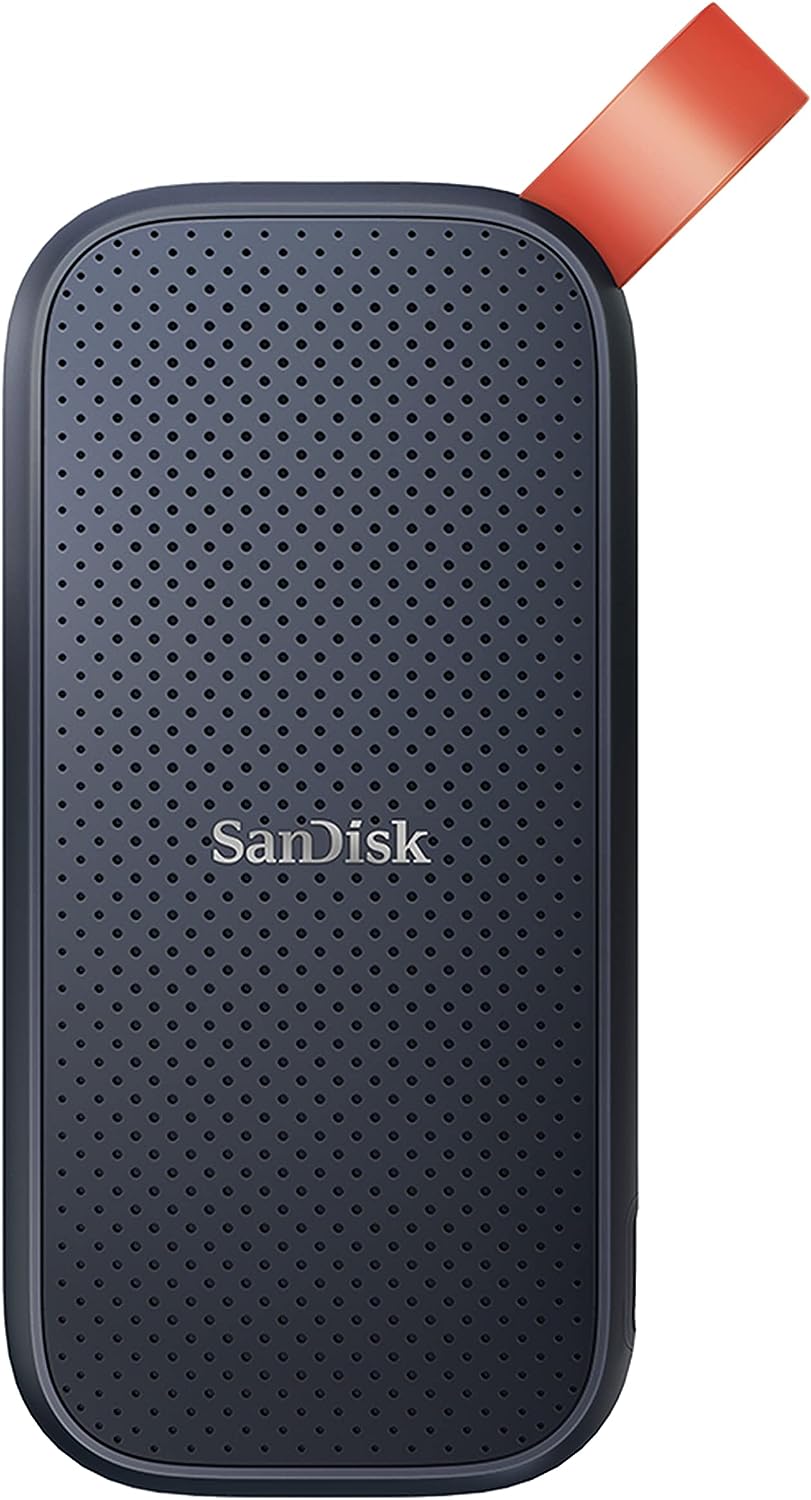 SanDisk Portable 1 TB SSD,  Up to 800MB/s, USB- C 3.2 Gen 2, Black