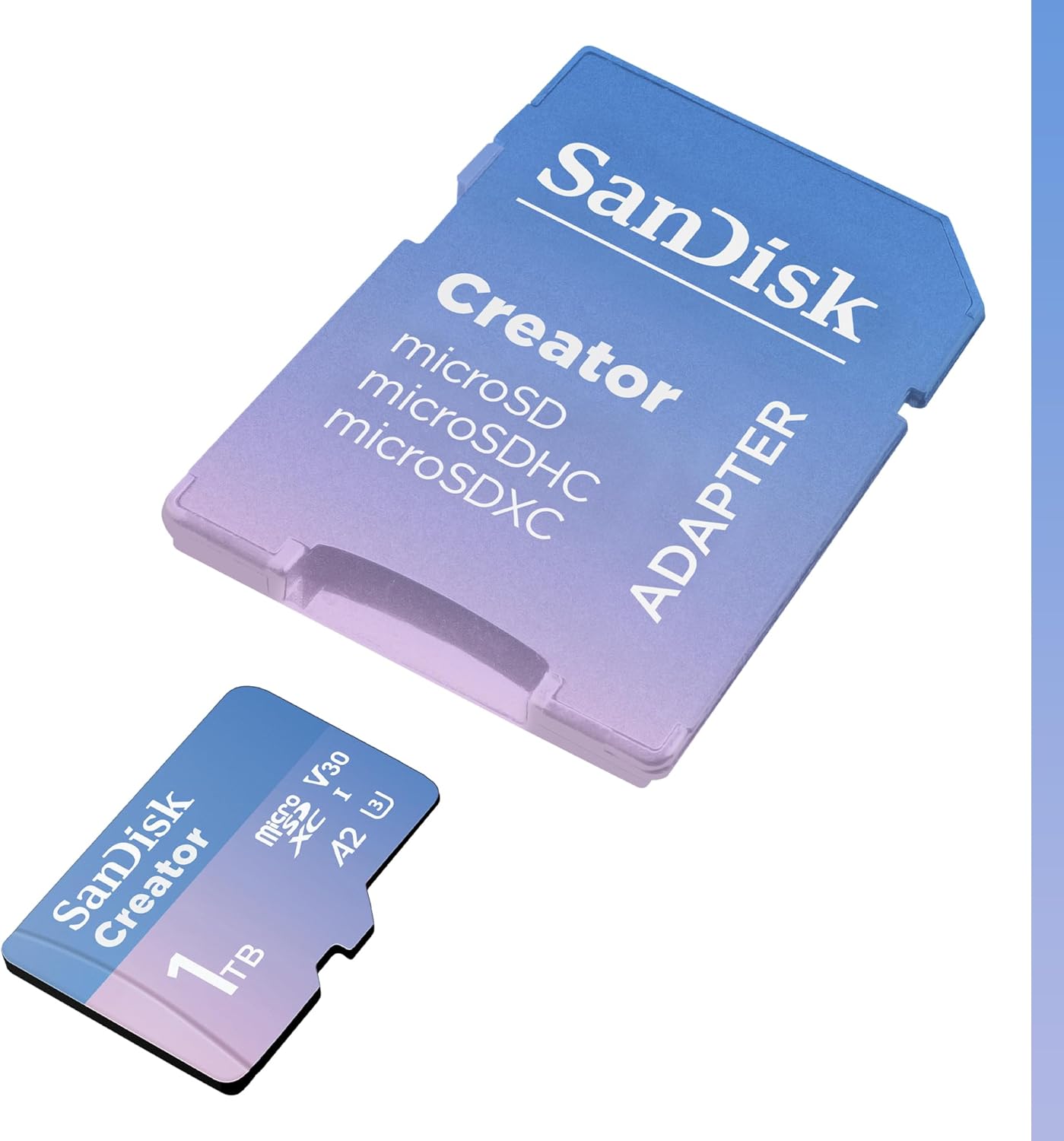 سان ديسك كارت ميموري سعة 1 تيرا بايت اكستريم ميكرو SDXC UHS-I - مع محول
