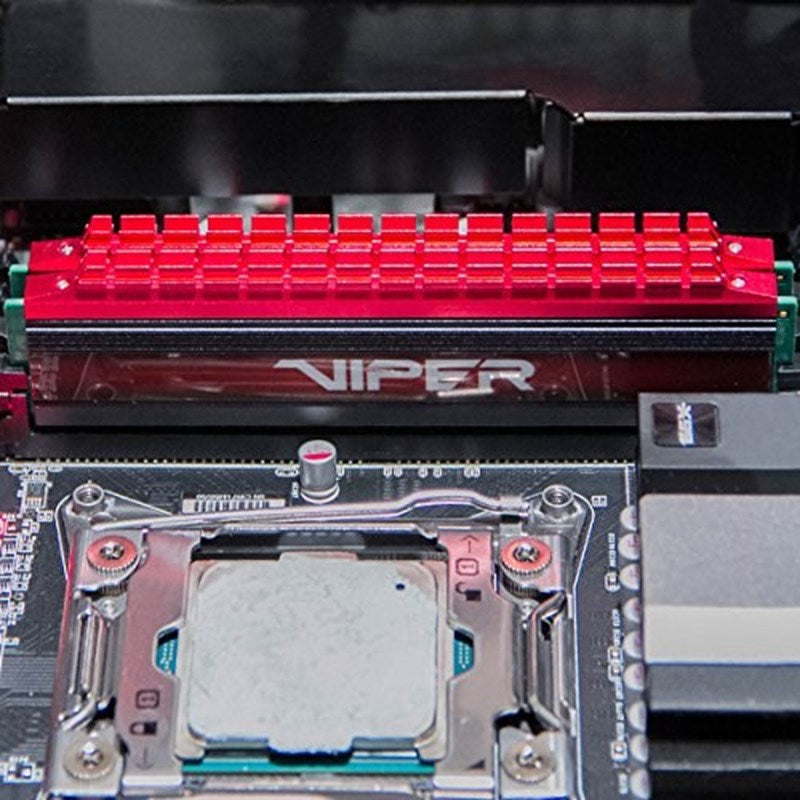 Patriot Viper 4 16GB (2 x 8GB) DDR4 3200 MHz RAM Memory Kit - Black/Red