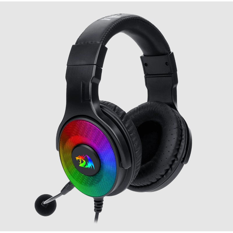 Redragon H350 Pandora RGB Wired Gaming Headset, Over-Ear Headphones for PC/PS4/XBOX One/NS - Black