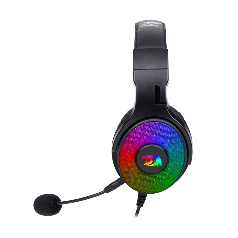 Redragon H350 Pandora RGB Wired Gaming Headset, Over-Ear Headphones for PC/PS4/XBOX One/NS - Black