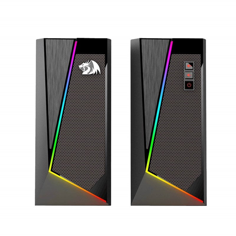 Redragon GS520 Anvil RGB Desktop Speakers, 2.0