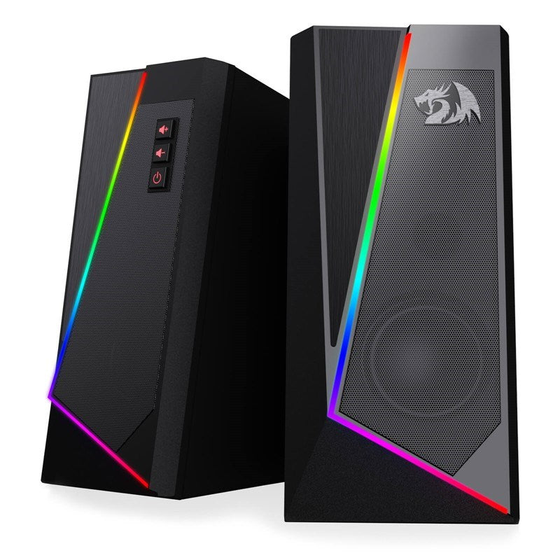 Redragon GS520 Anvil RGB Desktop Speakers, 2.0