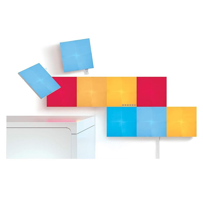 Nanoleaf Canvas Square Starter Kit 9 Light Panels - White