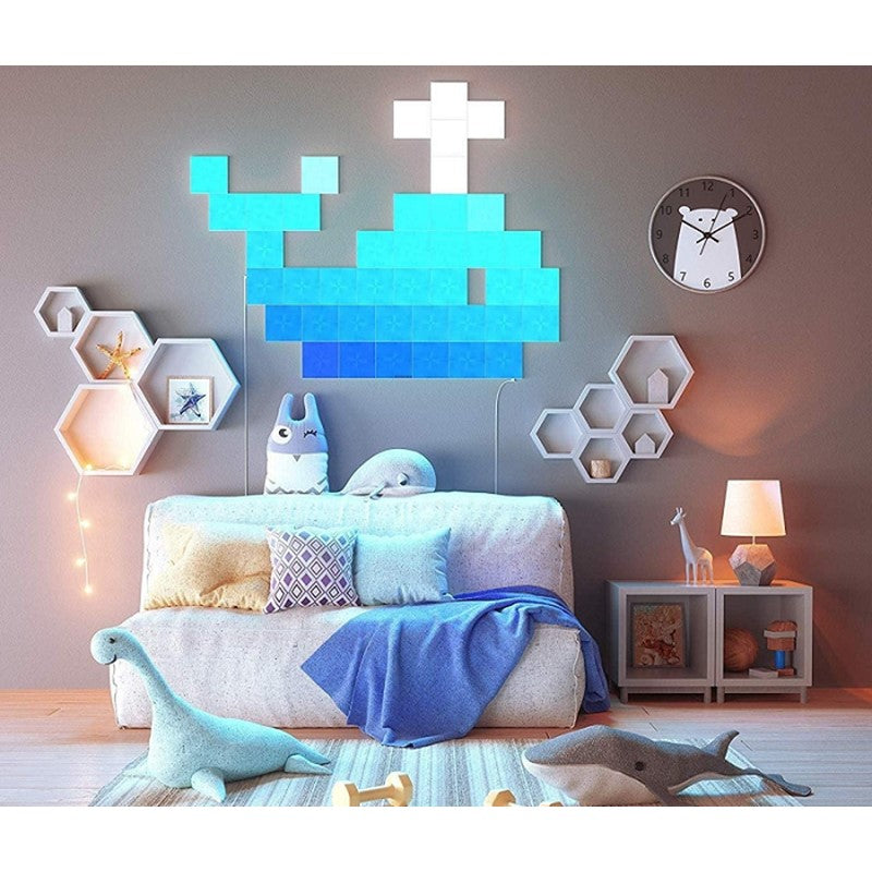 Nanoleaf Canvas Square Starter Kit 9 Light Panels - White