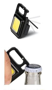 Mini Rechargeable COB 800 Lumens, Portable Pocket Light