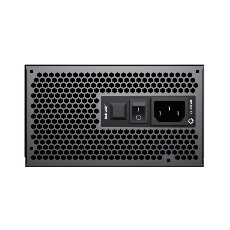 GameMax RGB1050 PRO 1050W 80 Plus Gold RGB Fully Modular Gaming Power Supply - Black