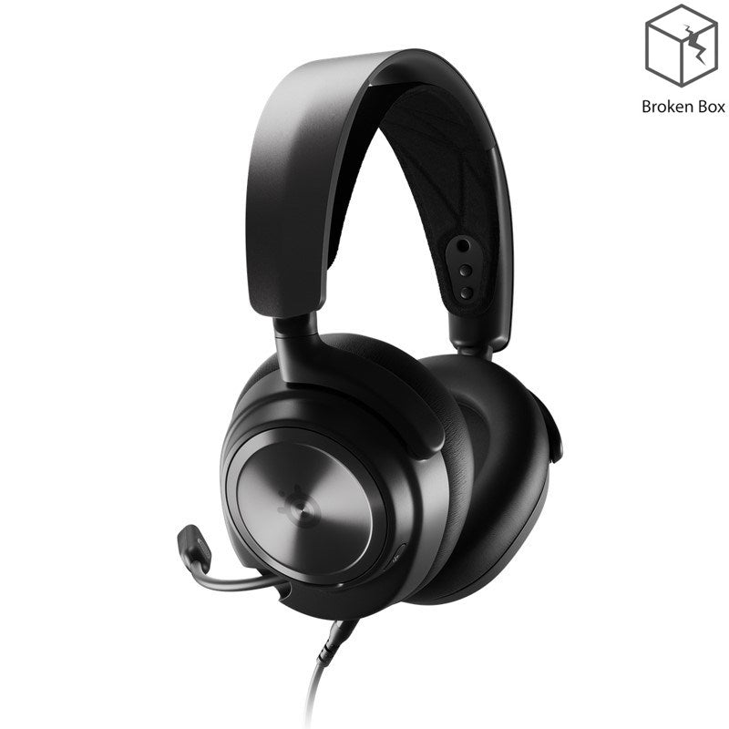 سماعة الألعاب ستيل سيريز Arctis Nova Pro للكمبيوتر والبلاي ستيشن - أسود - Open Box
