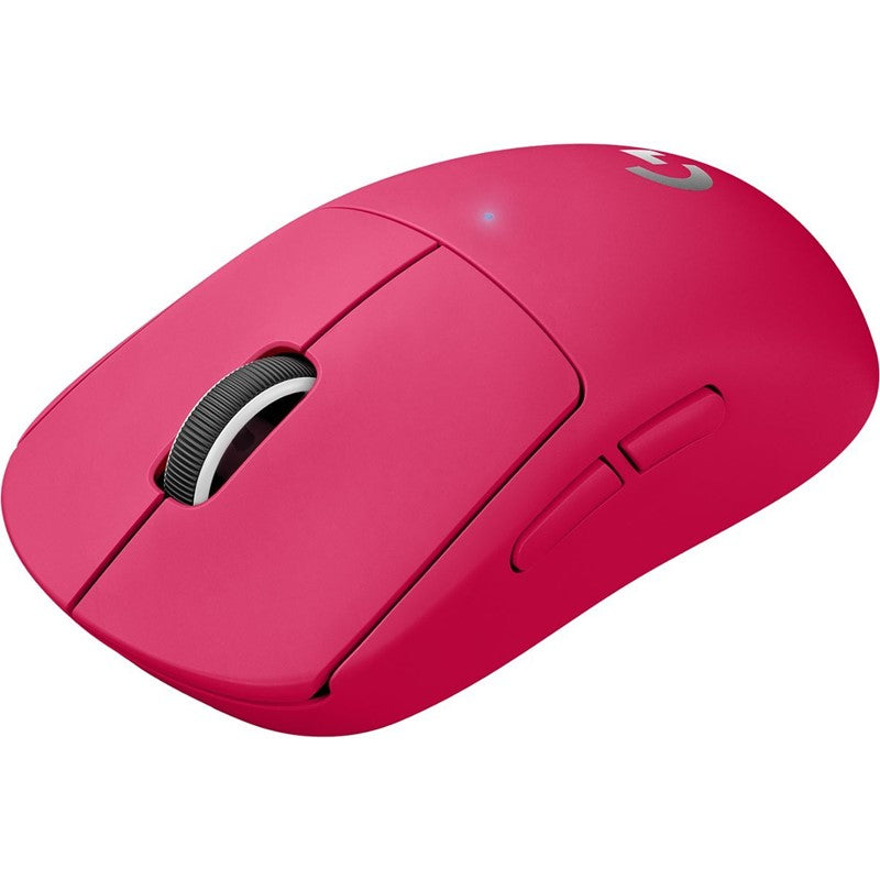 لوجيتك, ماوس الألعاب اللاسلكي (G PRO X SUPERLIGHT)،2.4 جيجا هرتز, تسريع 40 جيجا مستشعر HERO 25K، خفيف للغاية مع 63 جرام، 5 أزرار قابلة للبرمجة، عمر البطارية 70 ساعة، بدون أقدام PTFE إضافية، جهاز الكمبيوتر/جهاز Mac - أسود