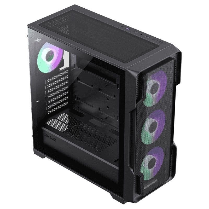 GameMax SIEGE E-ATX Mid Tower Gaming Case