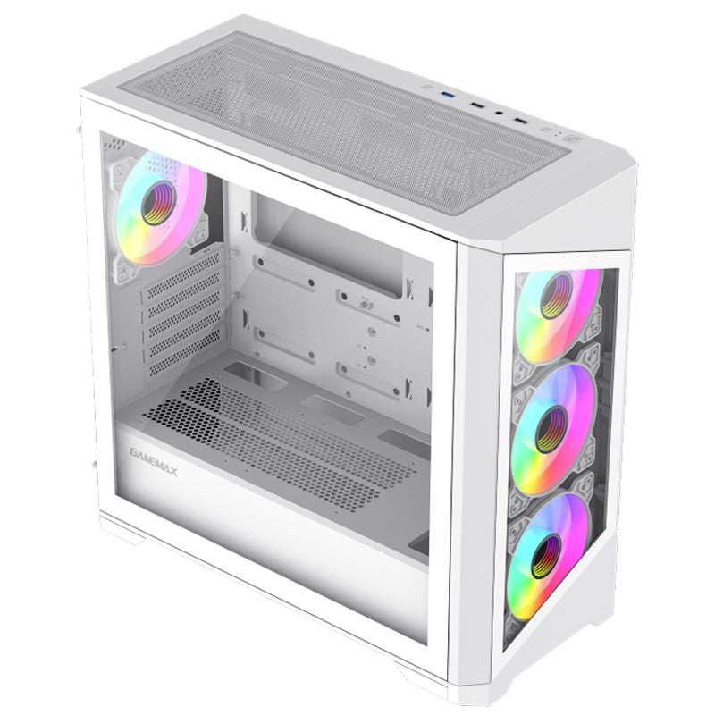 GameMax Destroyer TGB Tempered Glass RGB Micro-ATX Gaming Case