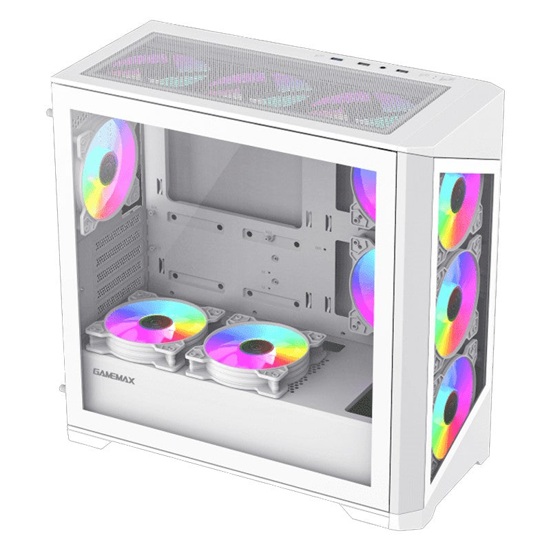 GameMax Destroyer TGB Tempered Glass RGB Micro-ATX Gaming Case