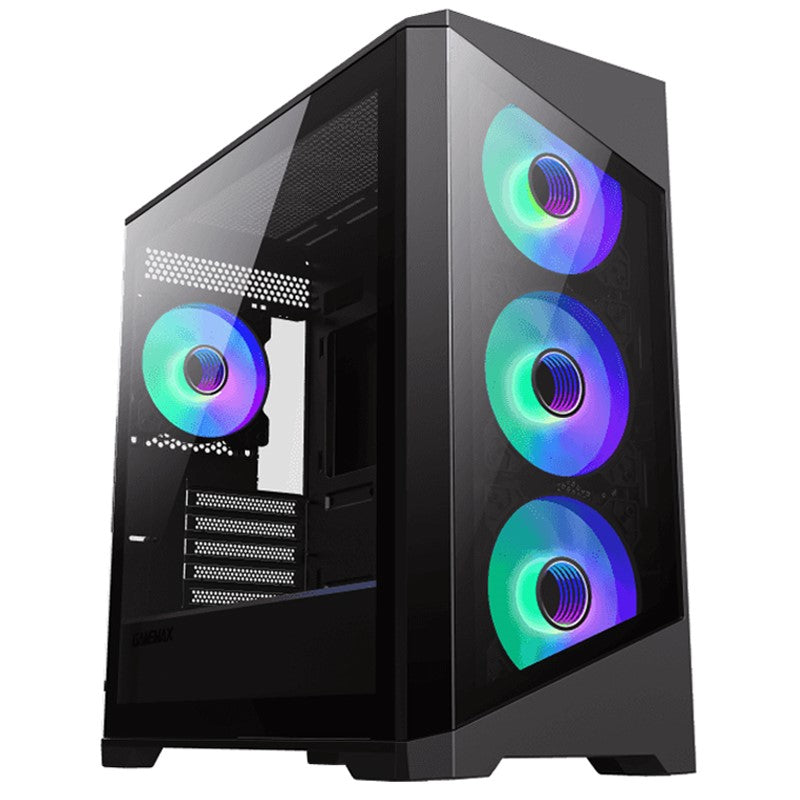 GameMax Destroyer TGB Tempered Glass RGB Micro-ATX Gaming Case
