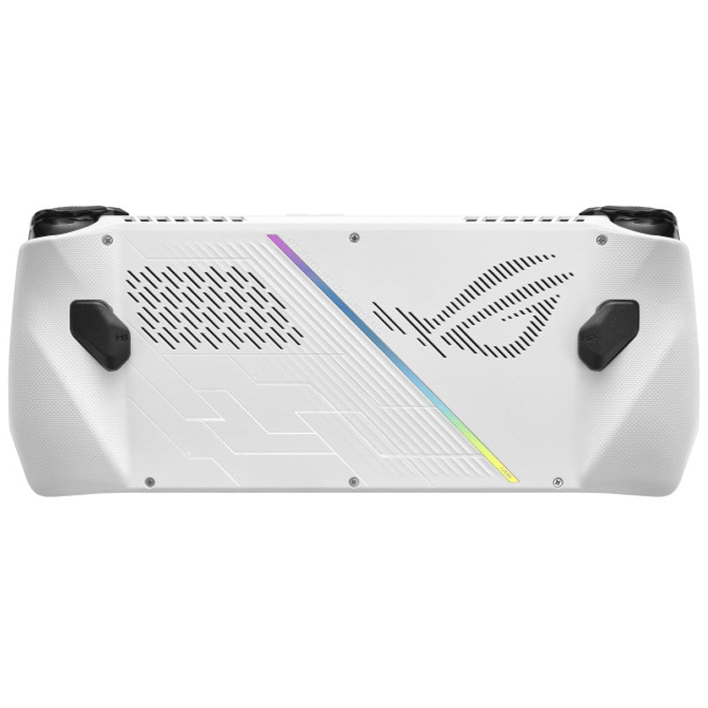 Asus ROG Ally 7 بوصة 120 هرتز FHD 1080p Touch، معالج AMD Ryzen Z1 Extreme، ذاكرة الوصول العشوائي 16 جيجابايت LPDDR5، SSD 512 جيجابايت Windows 11 كمبيوتر محمول للألعاب - أبيض