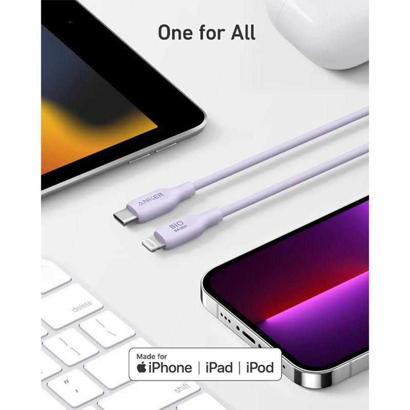 Anker 542 USB-C to Lightning Cable Bio-Based