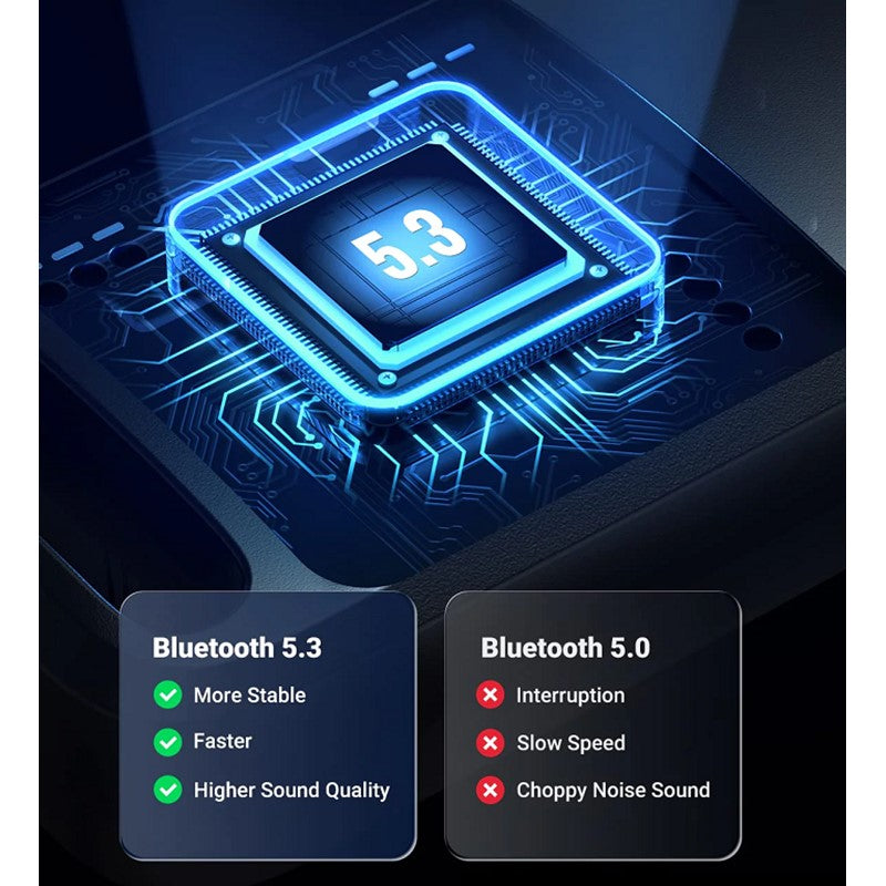 يوجرينV5.3 محول بلوتوث يو اس بي للكمبيوتر المحمول، التوصيل ولنظام التشغيل ويندوز 11، 8.1