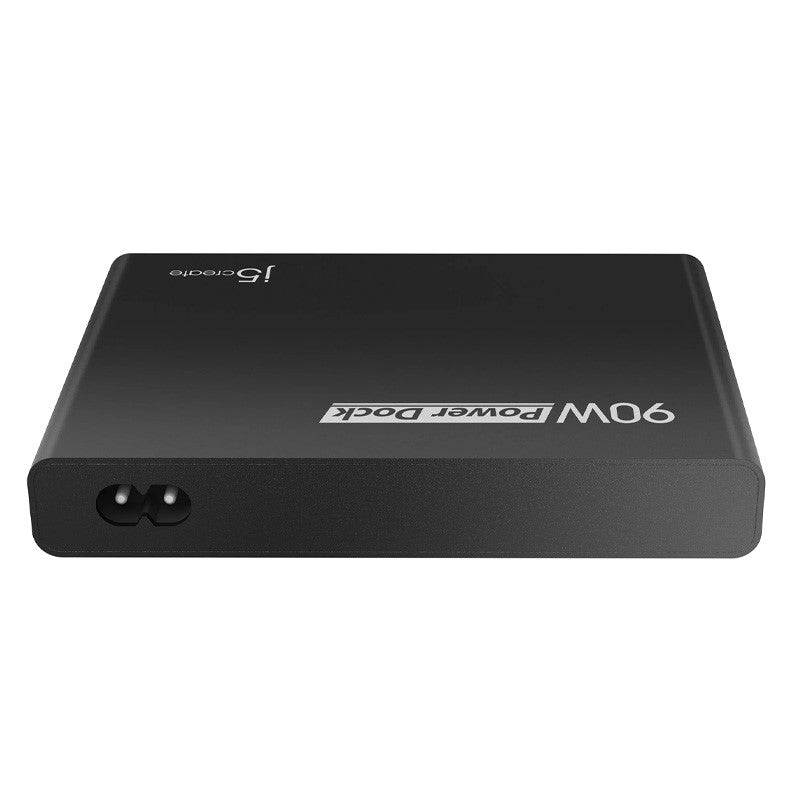 j5create JCDP392 90W Built-in USB-C Travel Dock - UK, includes 1x HDMI port and 3x USB ports, Black