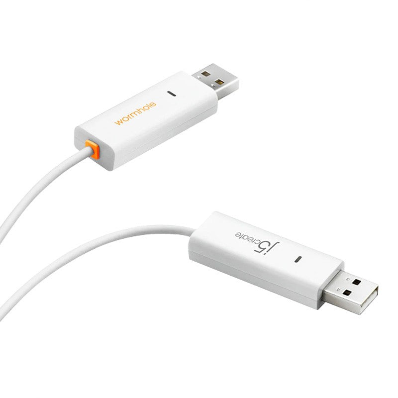 j5 create JUC400 محول الثقب الدودي - ويندوز وماك، ابيض، 1.8 متر