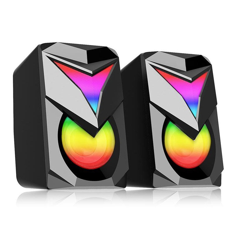 Redragon Toccata GS700 Stereo Gaming Speaker with Lighting, Black