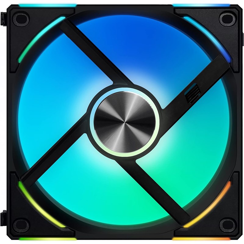 LIAN LI UNI Fan ALV2 120mm ARGB Cooling Fan (Single Pack) - Black
