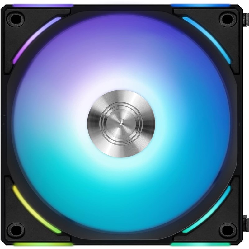 LIAN LI UNI Fan ALV2 120mm ARGB Cooling Fan (Single Pack) - Black