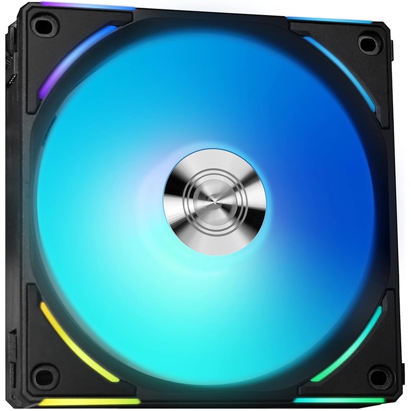 LIAN LI UNI Fan ALV2 120mm ARGB Cooling Fan (Single Pack) - Black