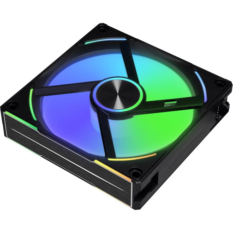 LIAN LI UNI Fan ALV2 120mm ARGB Cooling Fan (Single Pack) - Black