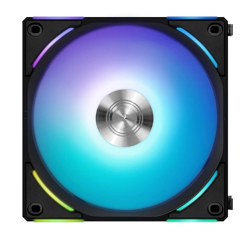 LIAN LI UNI Fan ALV2 120mm ARGB Cooling Fan (Pack of 3) - Black