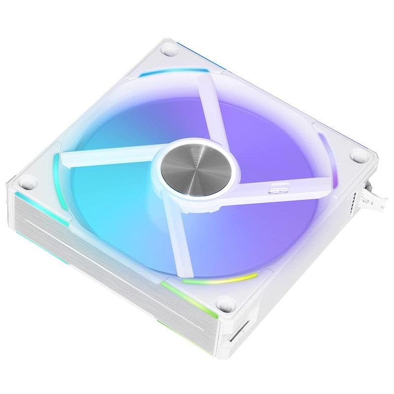 LIAN LI UNI Fan ALV2 120mm ARGB Cooling Fan (Pack of 3) - White