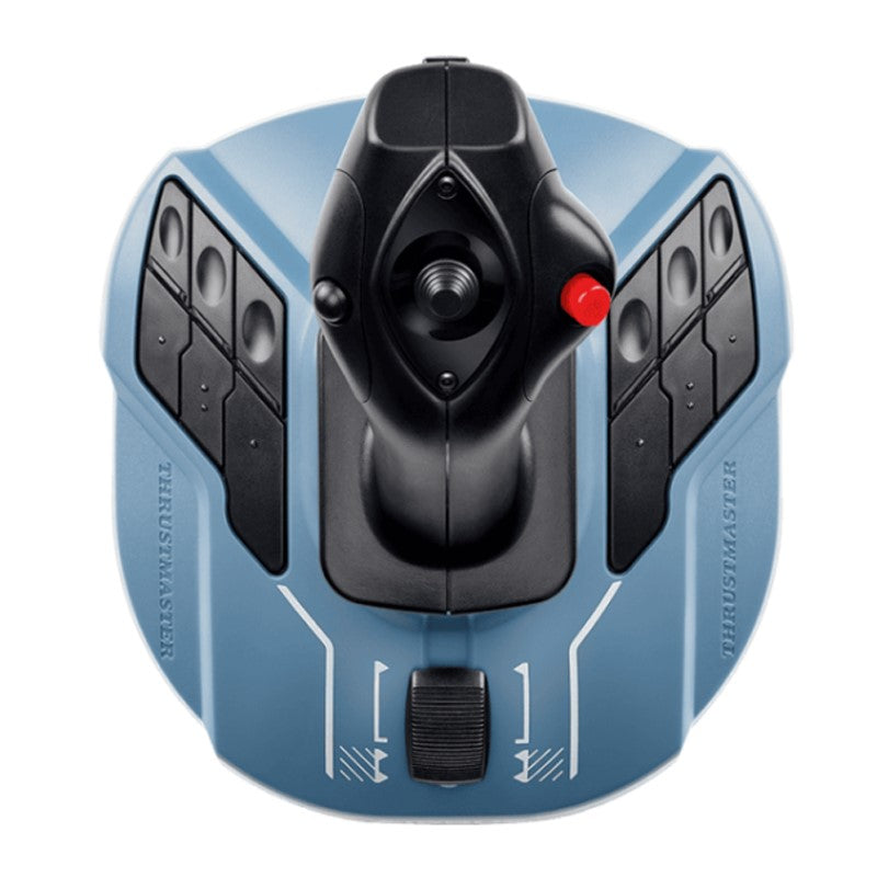 Thrustmaster Side Stick Airbus Edition, 17 Action Buttons For PC, Black and Blue | TM-JSTK-TCA-STCK