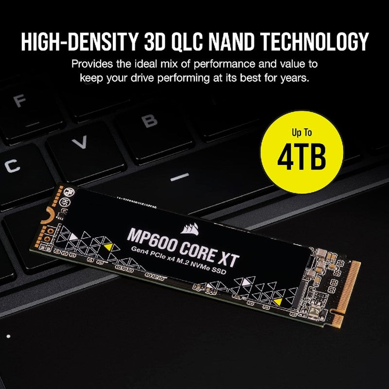 Corsair MP600 Core XT 4TB M.2 2280 PCIe 4.0 NVMe Gen4X4 Internal SSD