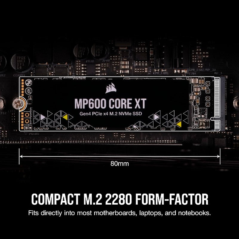Corsair MP600 Core XT 4TB M.2 2280 PCIe 4.0 NVMe Gen4X4 Internal SSD
