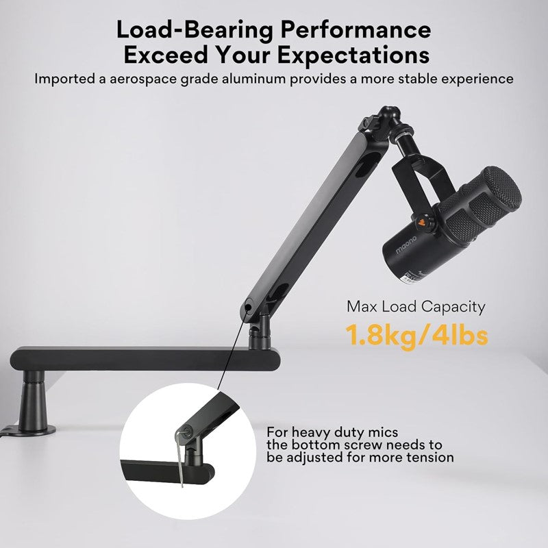 Maonocaster BA92 Microphone Suspension Boom Arm Stand