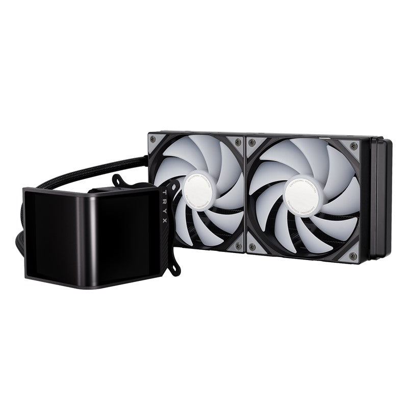 TRYX Panorama SE 240 ARGB AIO Liquid CPU Cooler with 6.67