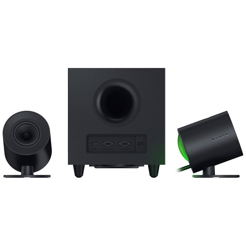 Razer Nommo V2 Full-Range 2.1 PC Gaming Speakers with Wired Subwoofer - Black