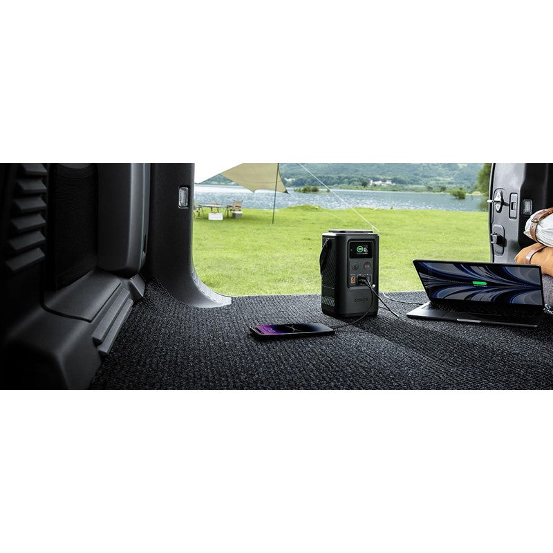 Anker Power Bank, 60000 mAh Portable Charger 60 Watts with Smart Digital Display, Retractable Auto Lighting and SOS Mode, (PowerCore Reserve 192Wh) for Laptop, Travel, and Outdoor Camping