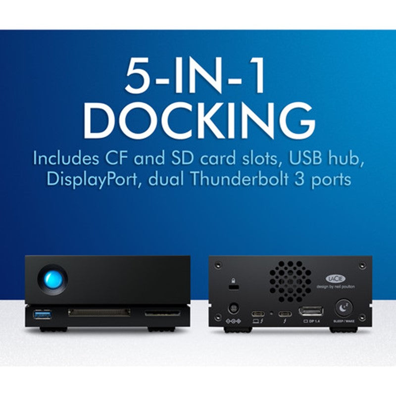 محرك الأقراص الصلبة الخارجي LaCie 10TB 1 Big Dock
