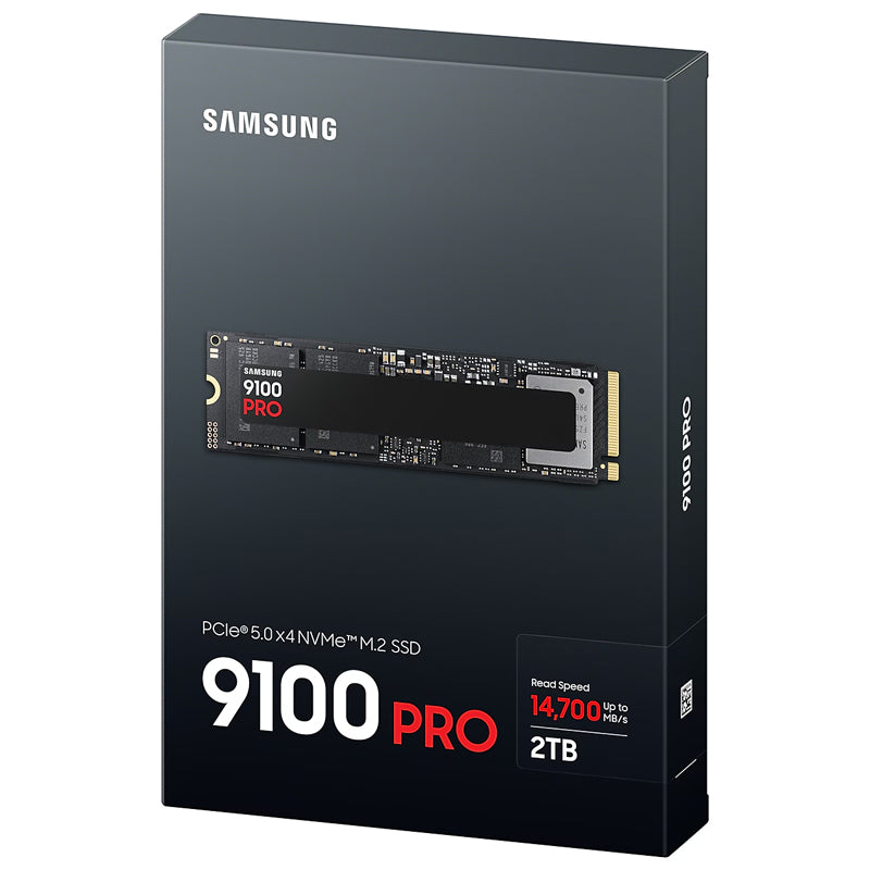 Samsung 9100 PRO 2 TB NVMe M.2, 14,700 MB/s Internal SSD