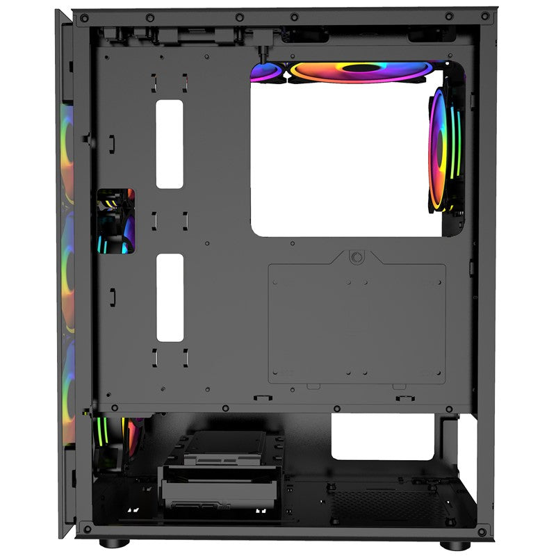 كومبيوتر الألعاب اي 5, معالج i5-10400F, كارت شاشة GTX 1650 4GB, ويندوز 11 برو, مع جيم اون شاشة 24 بوصة فل اتش دي, 180 هرتز, مع مجموعة الألعاب 4 في 1