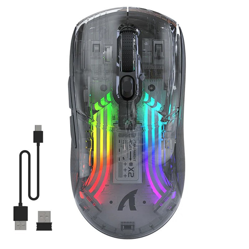 ATTACK SHARK X2 Wireless Tri-Mode (2.4Ghz/BT 5.0/USB-C) Gaming Mouse