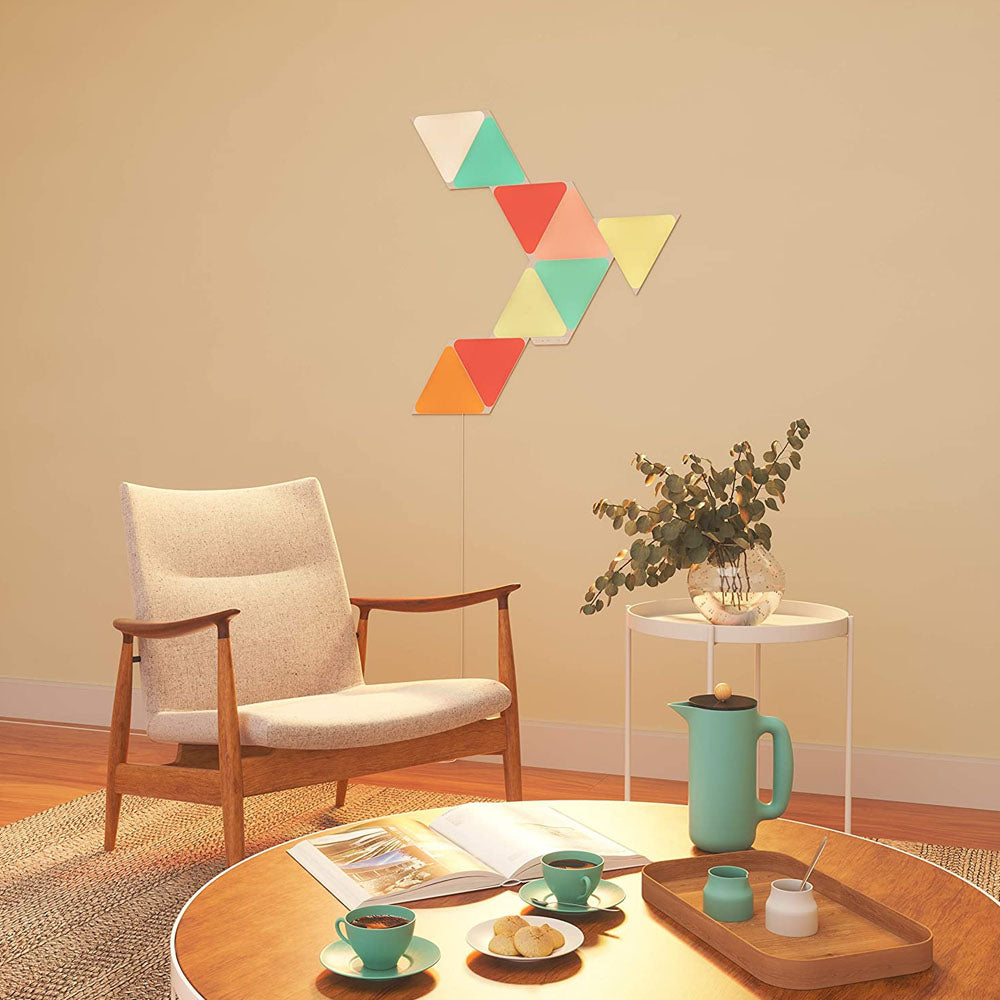 Nanoleaf Shapes Triangles Expansion Pack 3 Light Panels (Panels Only) - White