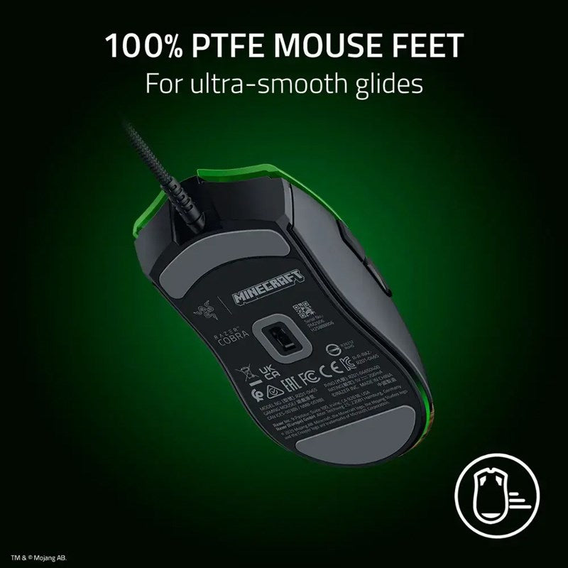 Razer Cobra Minecraft Edition Lightweight Wired Gaming Mouse with Razer Chroma RGB