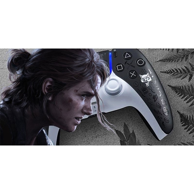 Sony PlayStation (PS5) DualSense Wireless Controller The Last of Us Limited Edition - Black/White