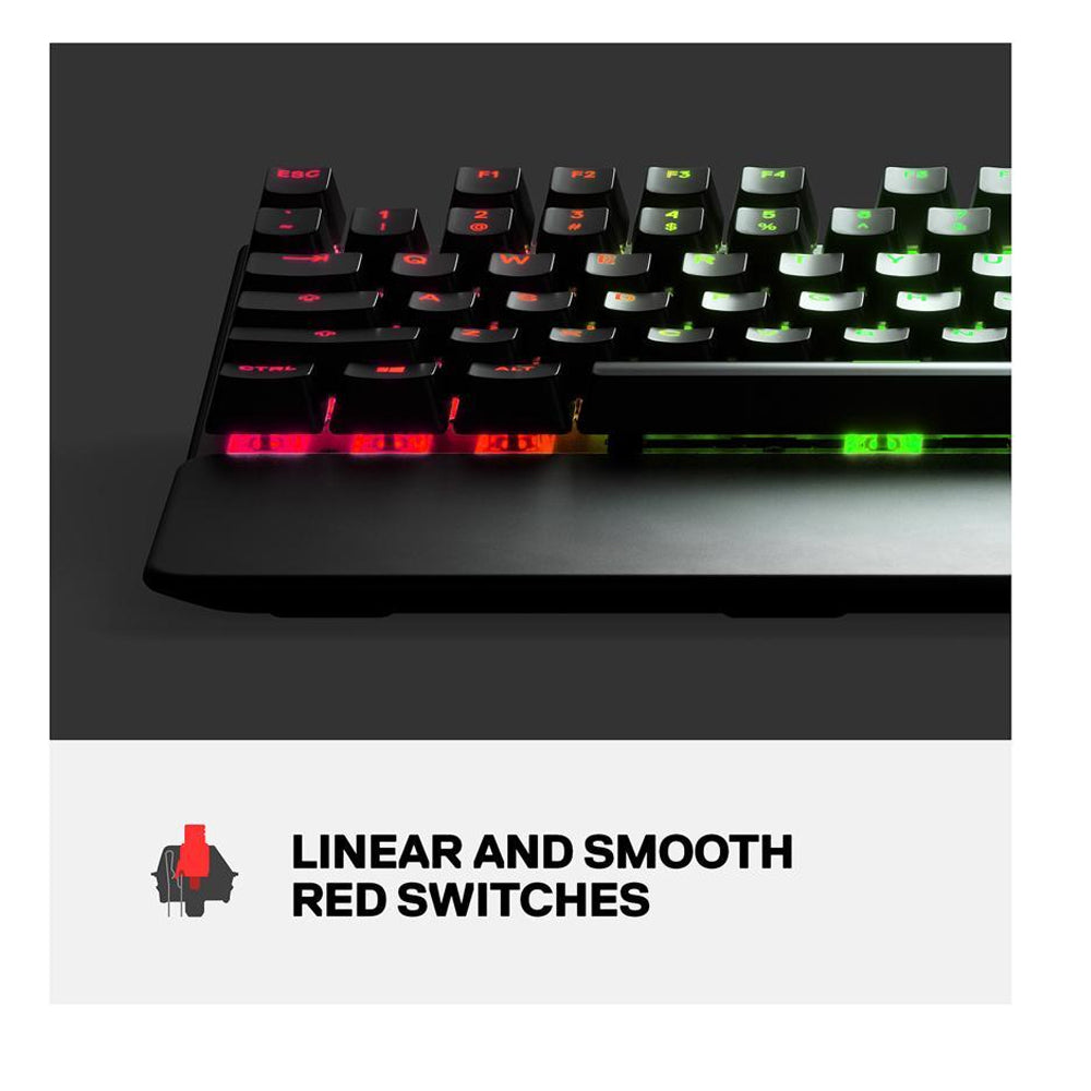 SteelSeries Apex 7 RGB Backlit (Red Switch) US Mechanical Gaming Keyboard