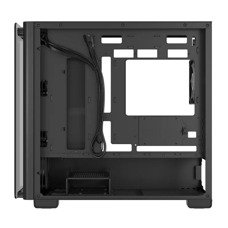Asus A23 Plus Tempered Glass M-ATX Gaming PC Case (4 ARGB Fans Included)
