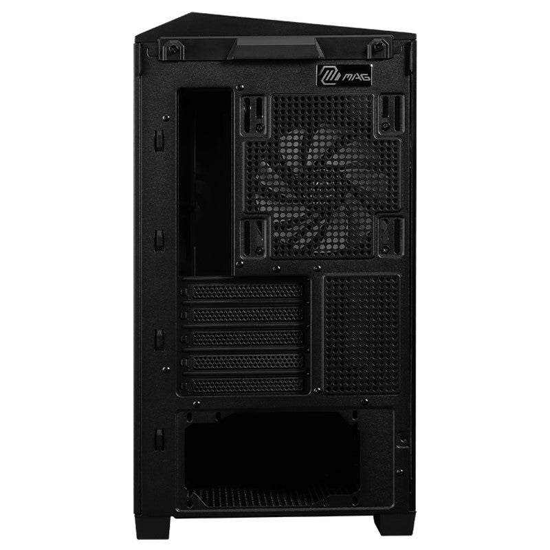 MSI MAG PANO M100R PZ M-ATX Mid Tower Gaming PC Case - Black (4 ARGB Fans Included)