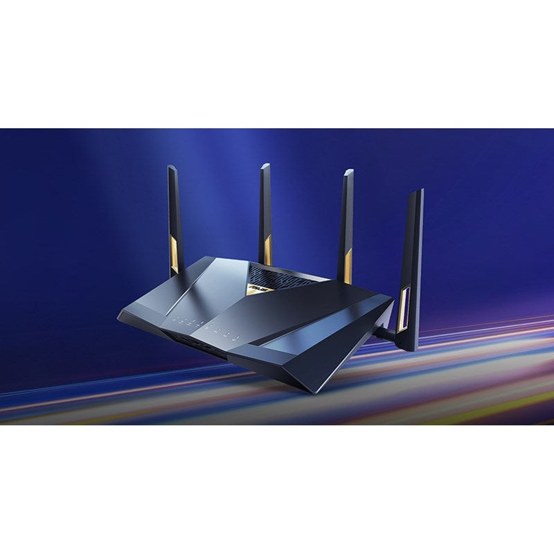 Asus RT-BE88U Dual-band Wi-Fi 7 AiMesh Extendable Performance Router 4K-QAM - Black - Open Box