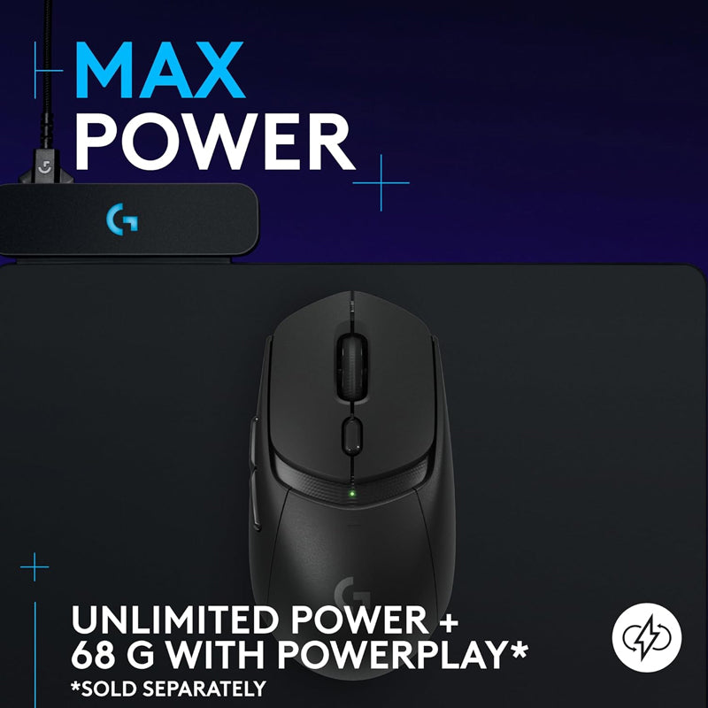Logitech G309 LightSpeed Wireless Gaming Mouse - Black
